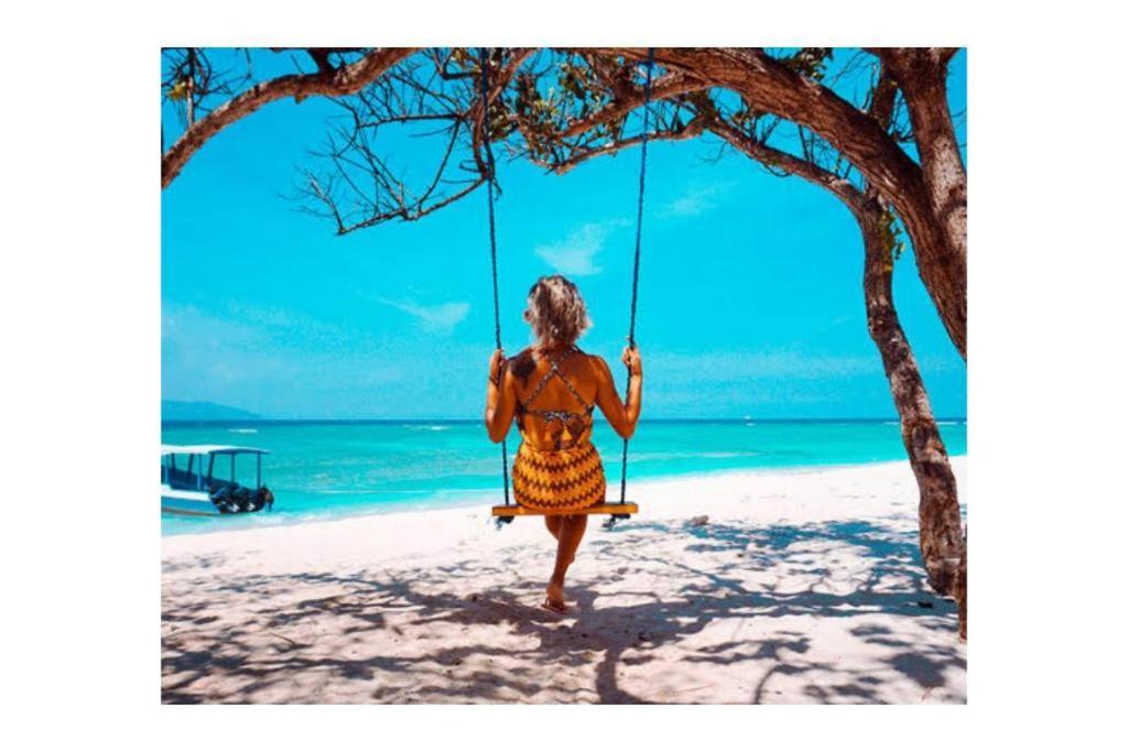 Bleu Verde, The Secret Garden - Turtle Point Beach Gili Trawangan Exteriér fotografie